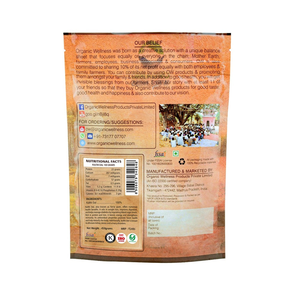 Organic Wellness Kulthi Dal