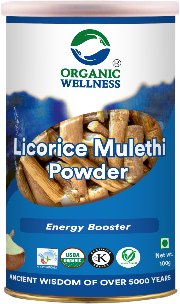 Organic Wellness Licorice Mulethi Powder (100 GM)