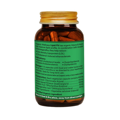 Organic Wellness Lipid Fit 90 Capsules