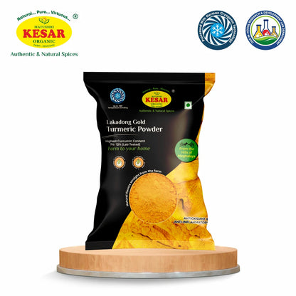 Kesar Organic Lakadong Gold Turmeric Powder