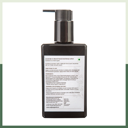 Naija Organics Lavender & Neroli Extract Hand & Body Lotion (200 ML)