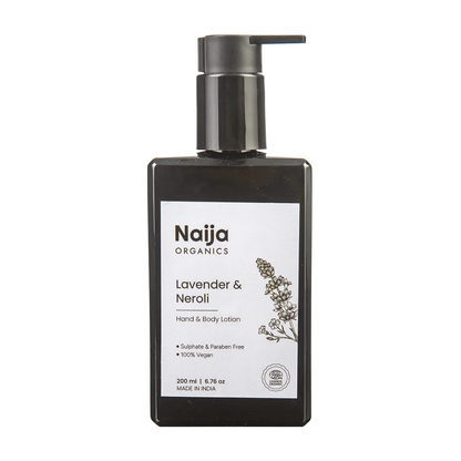 Naija Organics Lavender & Neroli Extract Hand & Body Lotion (200 ML)