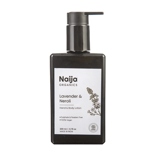Naija Organics Lavender & Neroli Extract Hand & Body Lotion (200 ML)