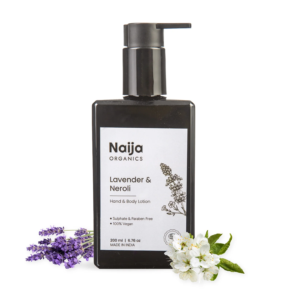 Naija Organics Lavender & Neroli Extract Hand & Body Lotion (200 ML)