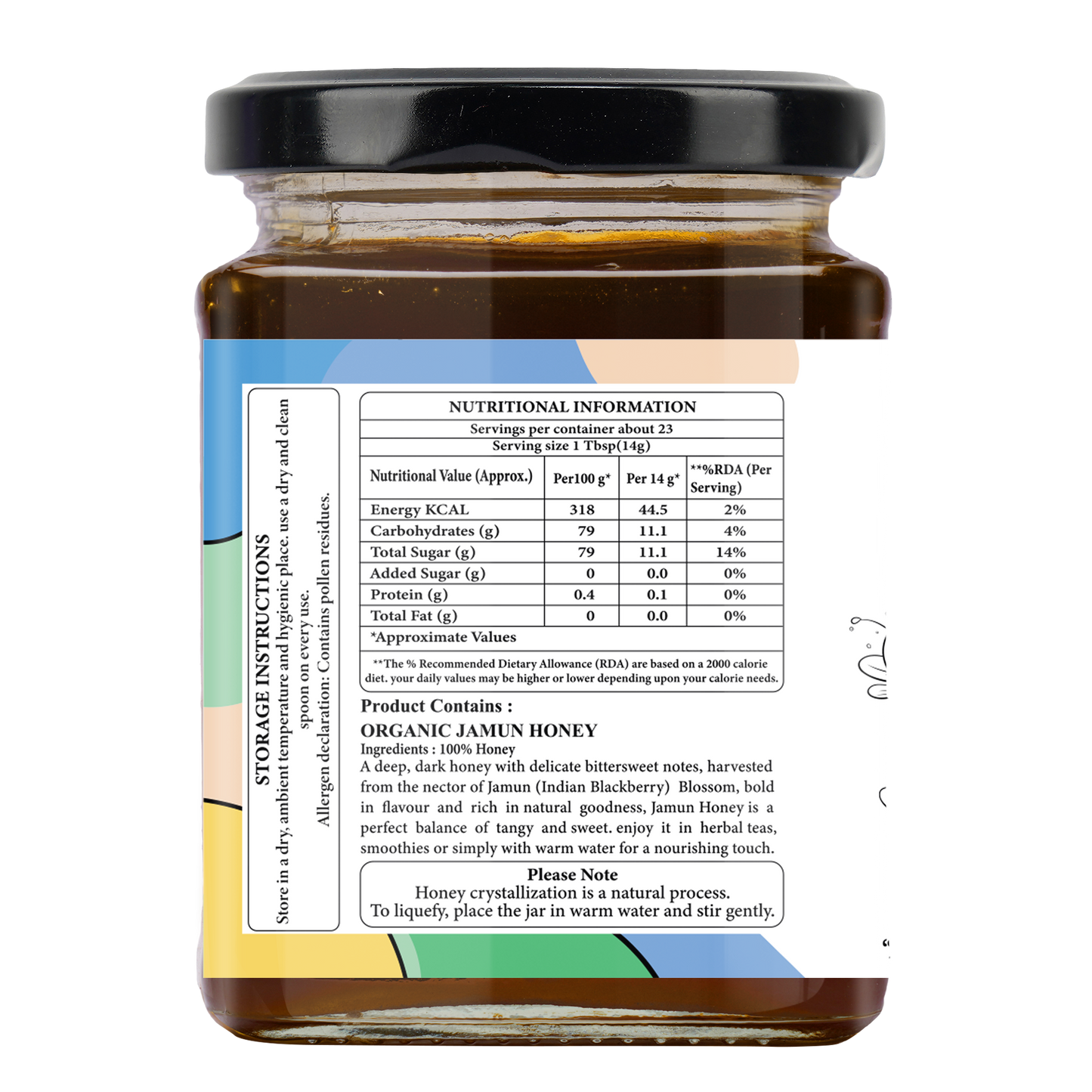 Organic Nation Jamun Honey (325 GM)