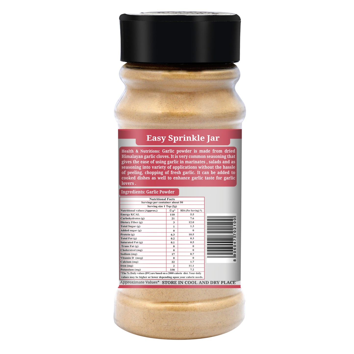 Organic Nation Garlic Powder