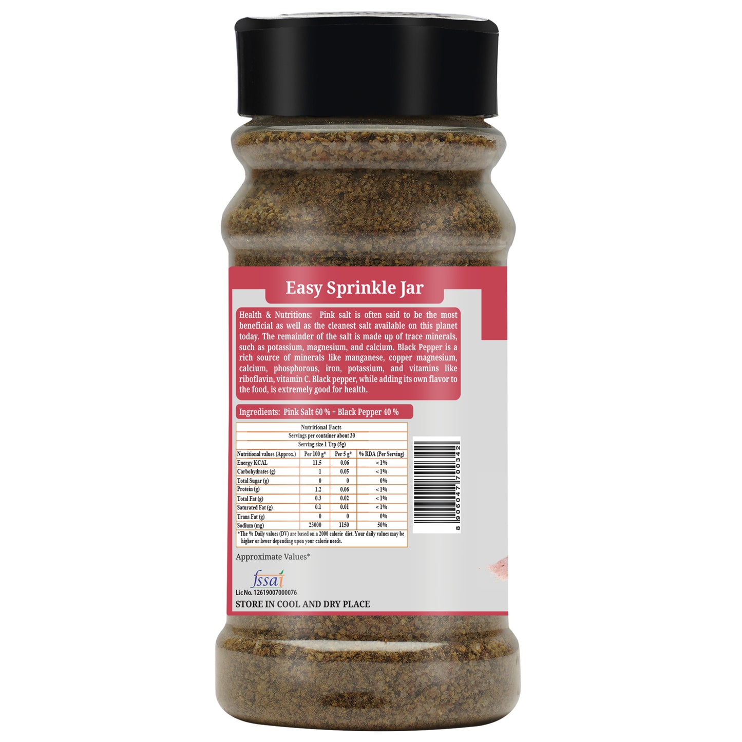 Organic Nation Salt & Pepper