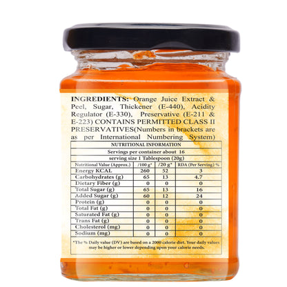 Organic Nation Orange Marmalade (340 GM)