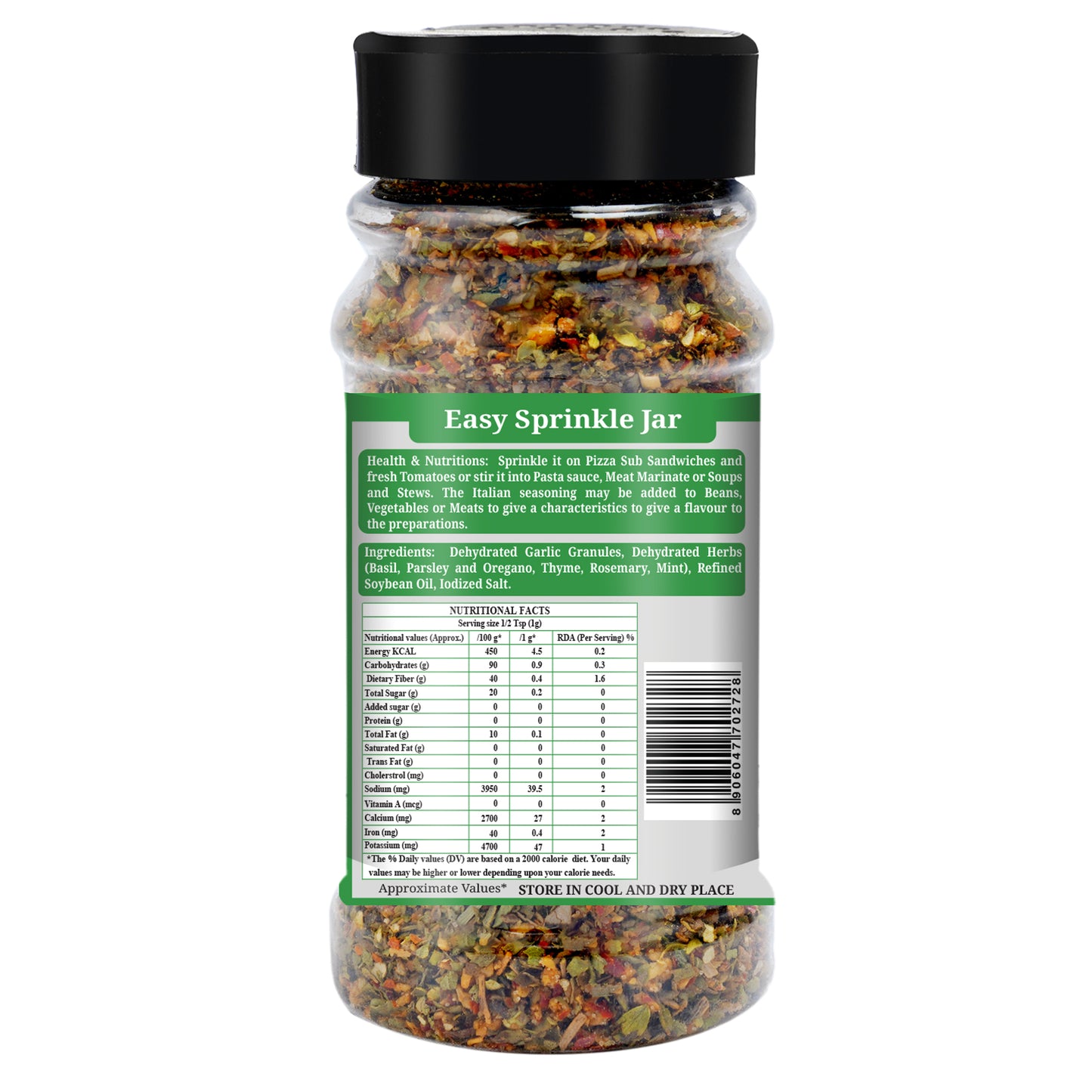 Organic Nation Italian Seasoning (90 GM)