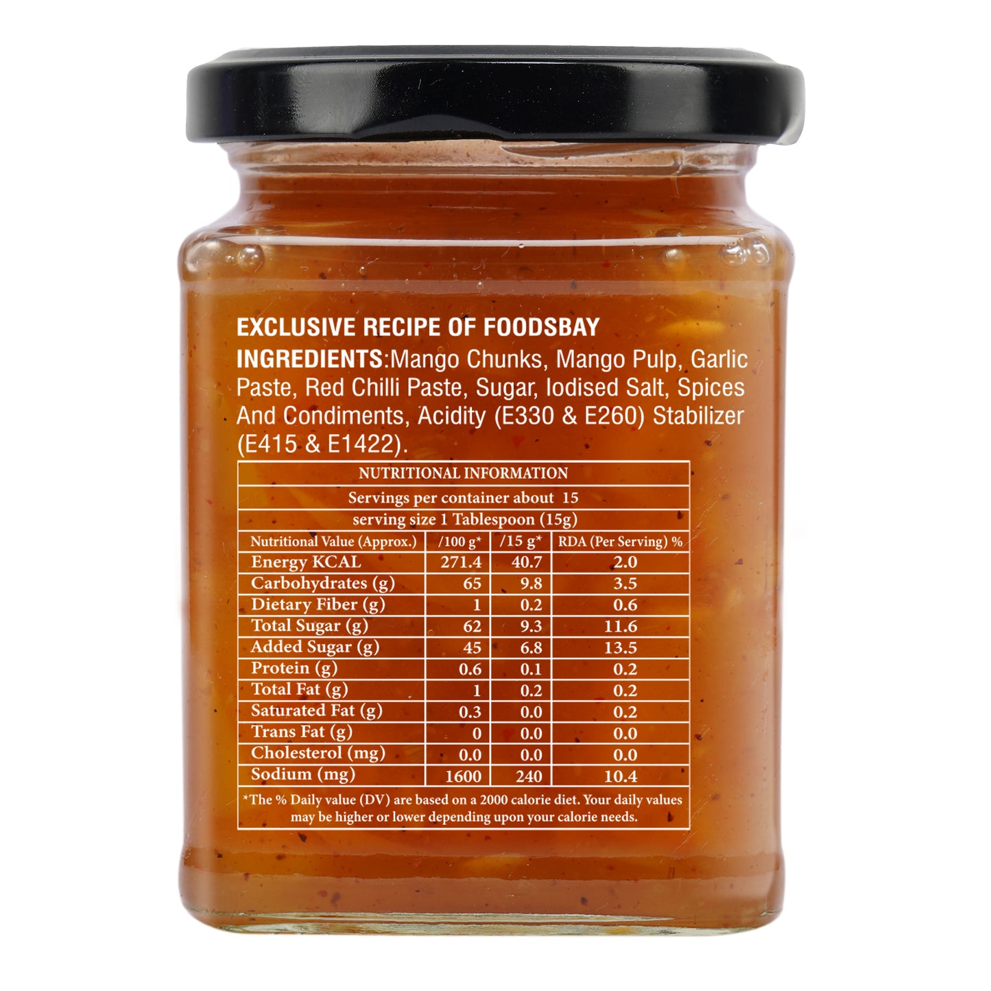 Organic Nation Mango Chutney (300 GM)