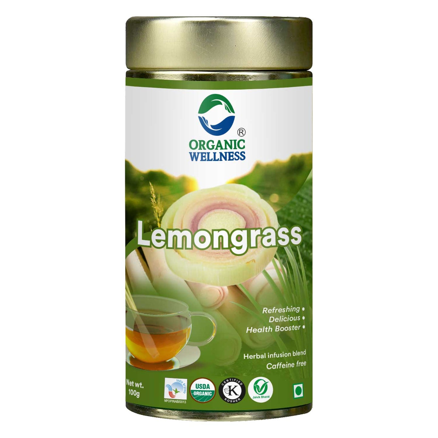 Organic Wellness Lemongrass Tea