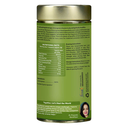 Organic Wellness Lemongrass Tea