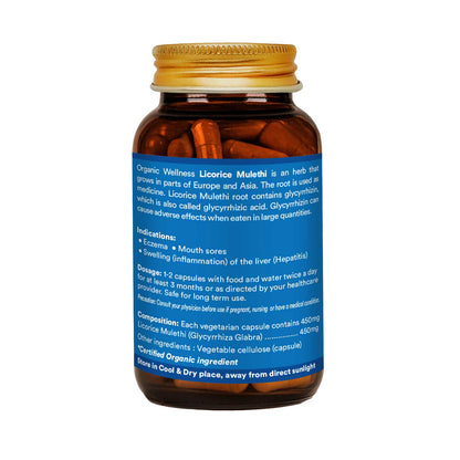 Organic Wellness Licorice 90 Capsules