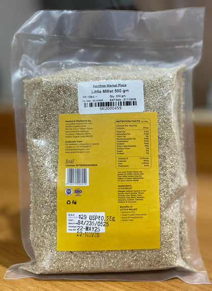 GoEarth Organic Little Millet 500 gm