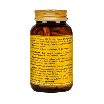 Organic Wellness Liv Fit 90 Capsules