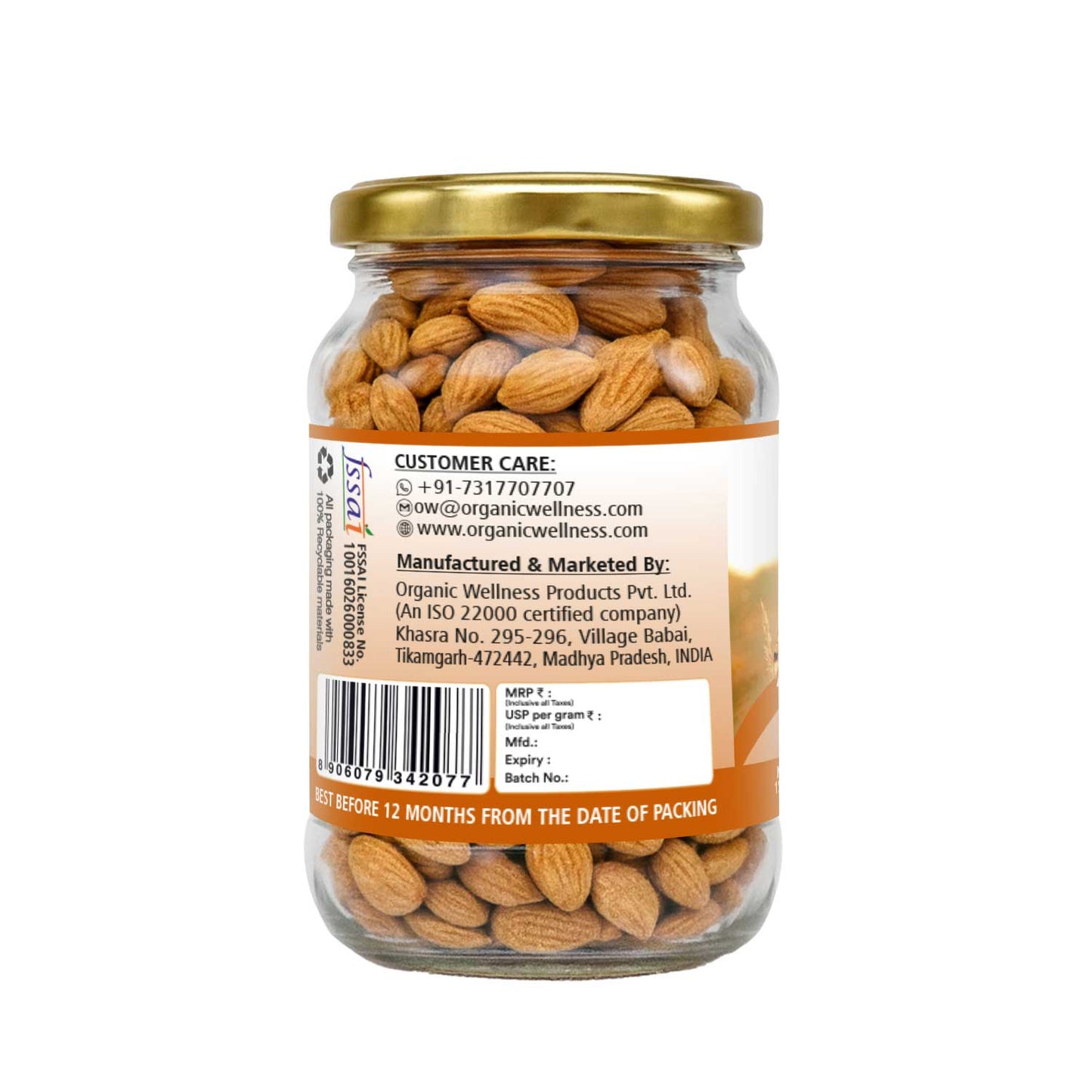 Organic Wellness Mamra Almond