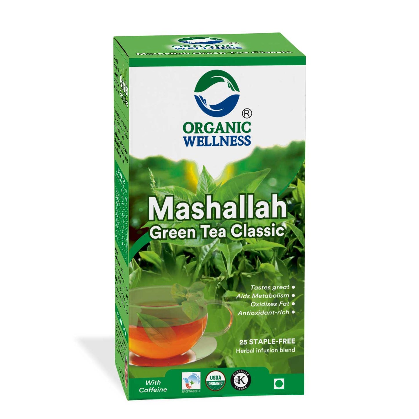 Organic Wellness Mashallah Green Tea Classic