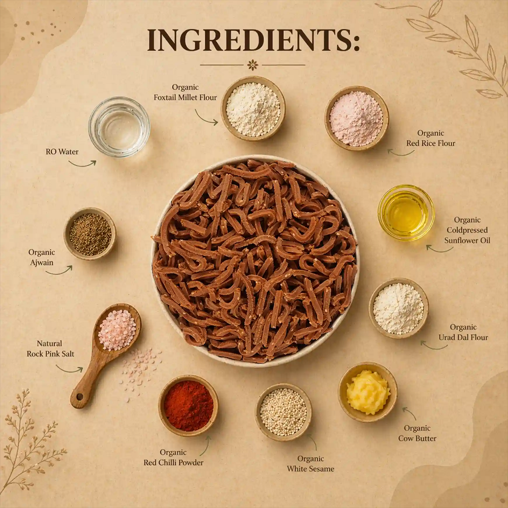 Frissly Millet Murukku