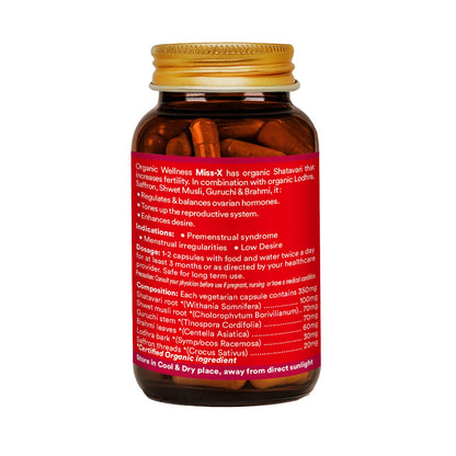 Organic Wellness Miss X 60 Capsules