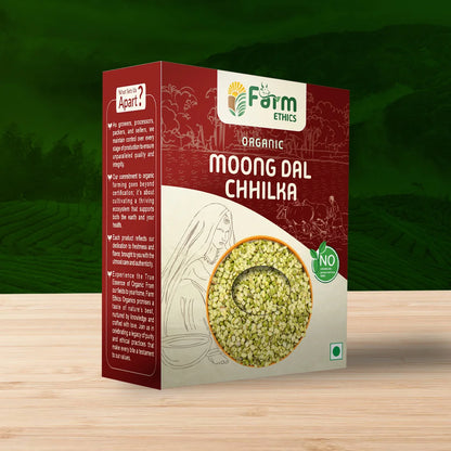 Farm Ethics Organic Moong Dal Chilka