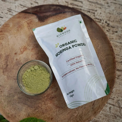 Bionode Organic Moringa Powder (100 GM)