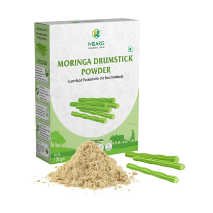 Nisarg Organic Farm Moringa Drumstick Powder