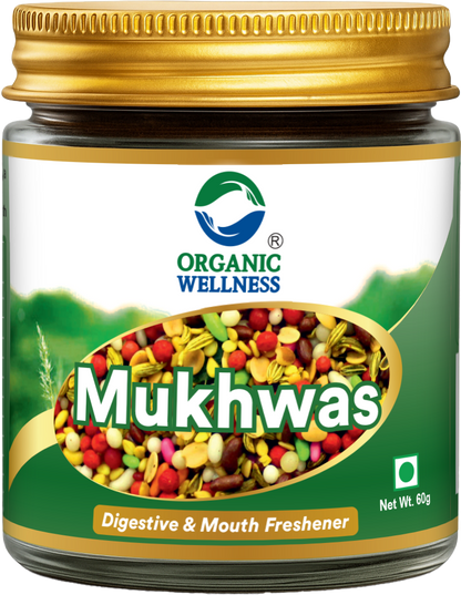 Organic Wellness Mukhwas Digestive & Mouth Freshener (60 GM)