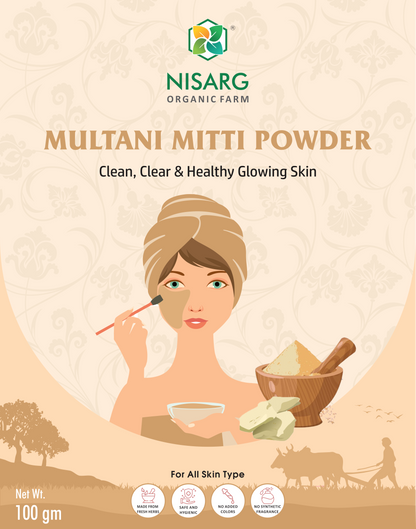 Nisarg Organic Farm Multani Mitti