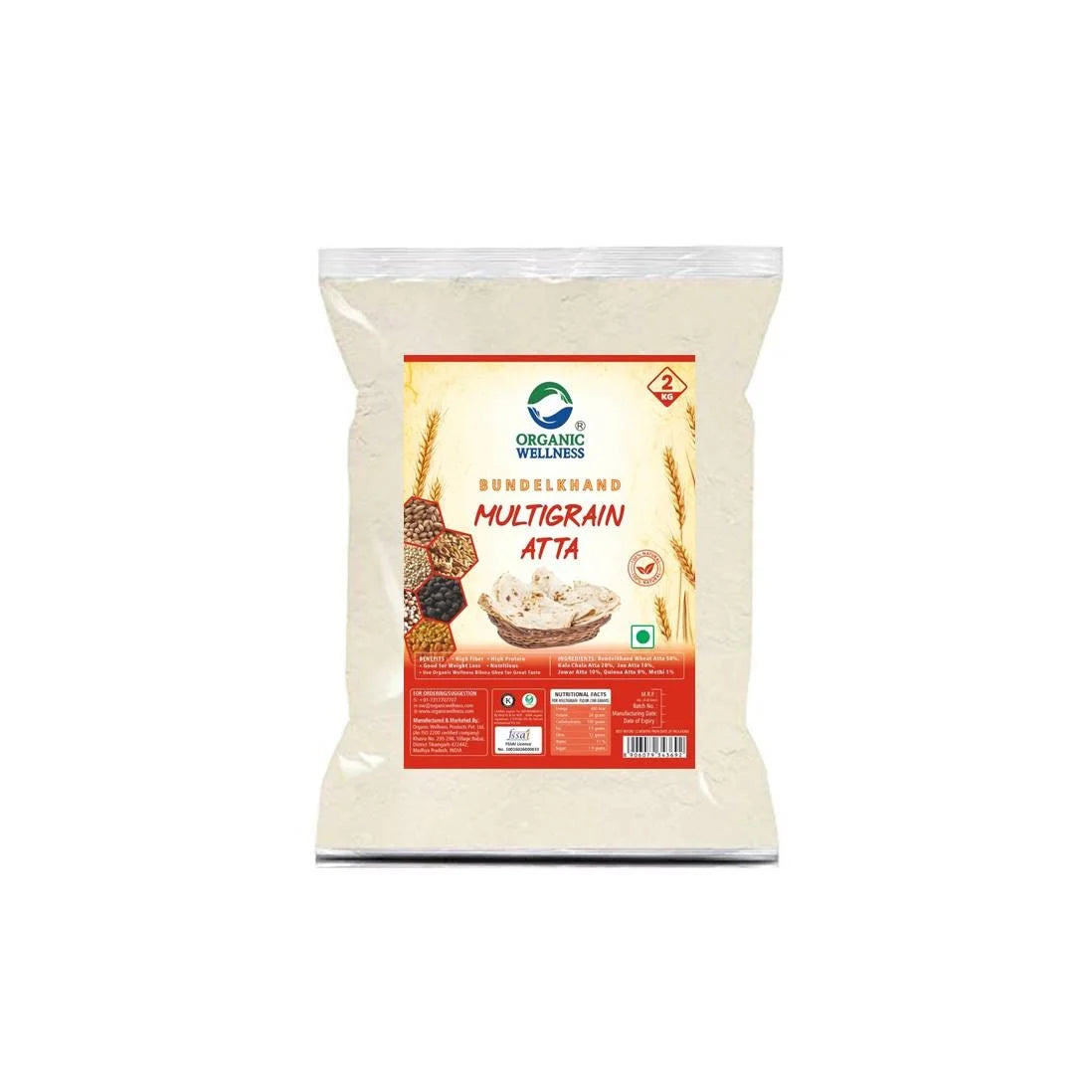 Organic Wellness Bundelkhand Multigrain Atta