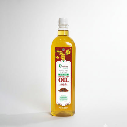 Gosatvam Prakrutik Mart Mustard Oil 1 Liter