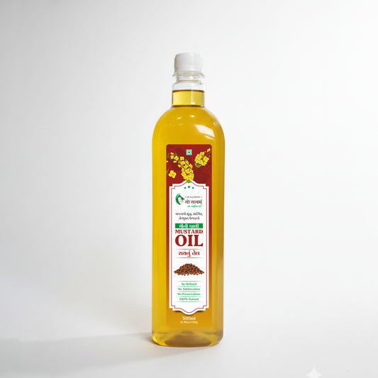 Gosatvam Prakrutik Mart Mustard Oil 500 ML