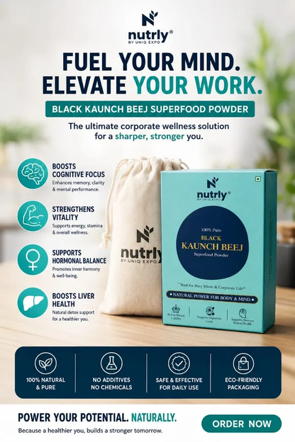 Nutrly Black Kaunch Beej Superfood Powder