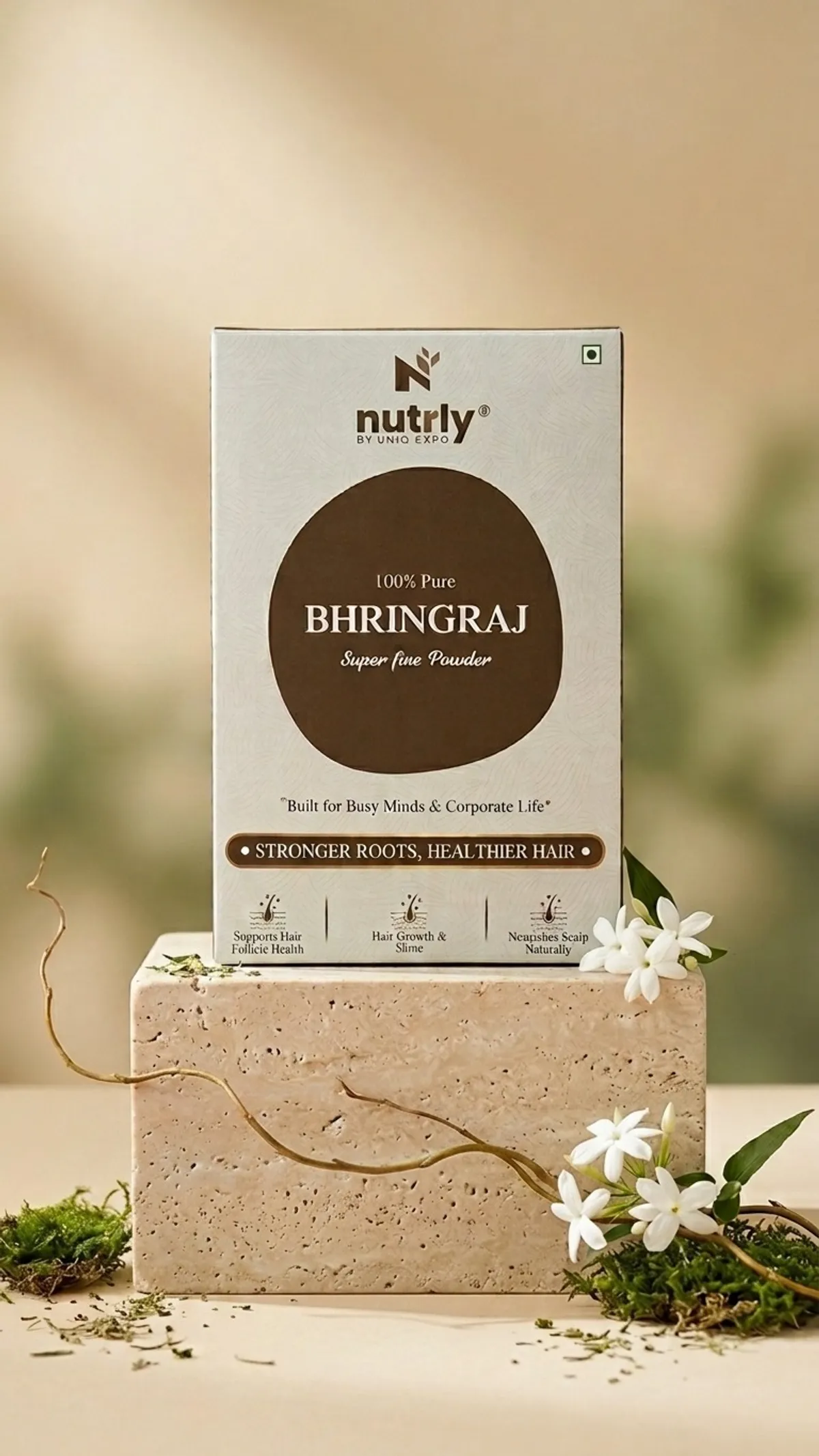 Nutrly Bhringraj Super Fine Powder