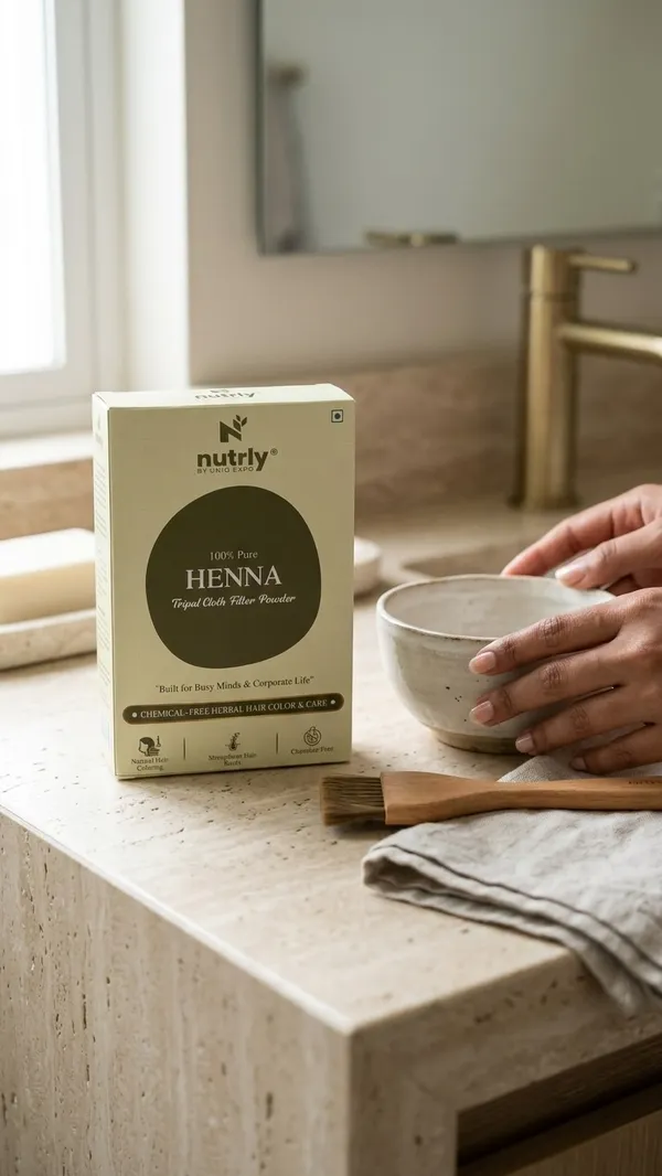 Nutrly Henna Triple Cloth Filter Powder