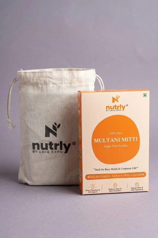 Nutrly Multani Mitti Super Fine Powder