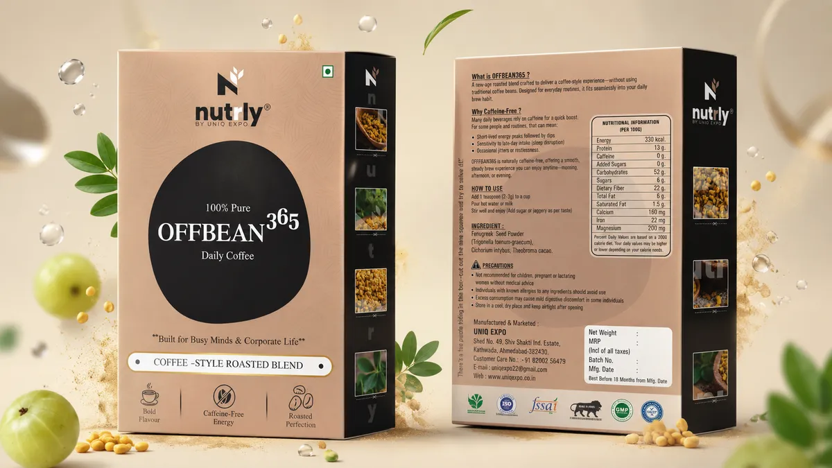 Nutrly Offbean 365 Daily Coffee Style Roasted Blend