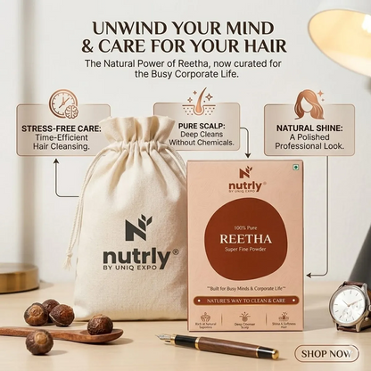 Nutrly Reetha Super Fine Powder