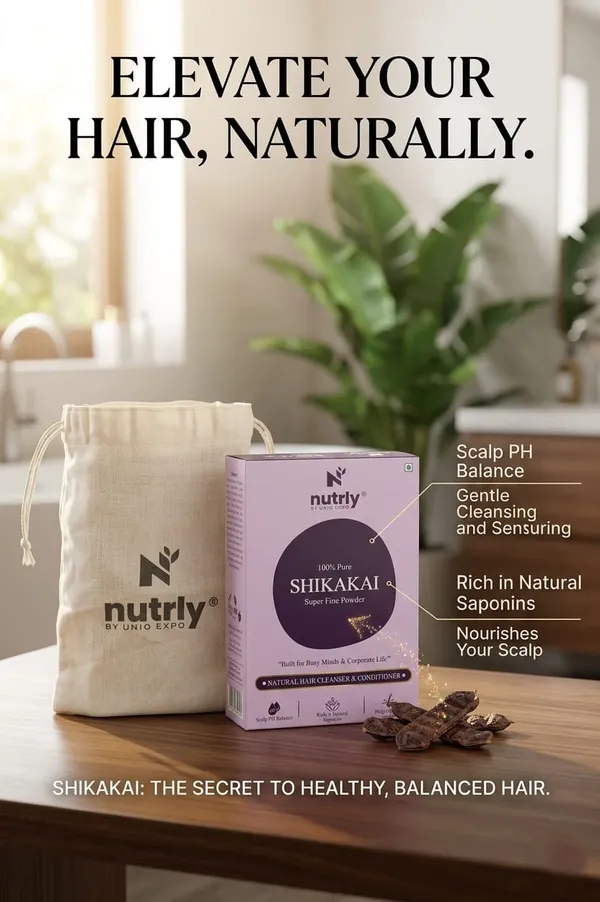 Nutrly Shikakai Super Fine Powder