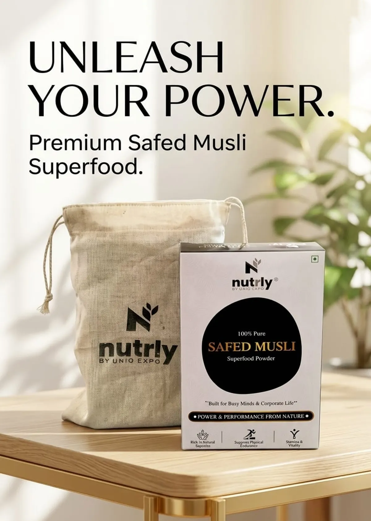Nutrly Safed Musli Superfood Powder