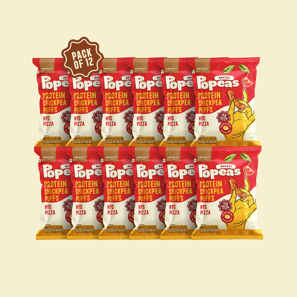 Nourish Organics NYC Pizza Protein Puffs (60 GM)