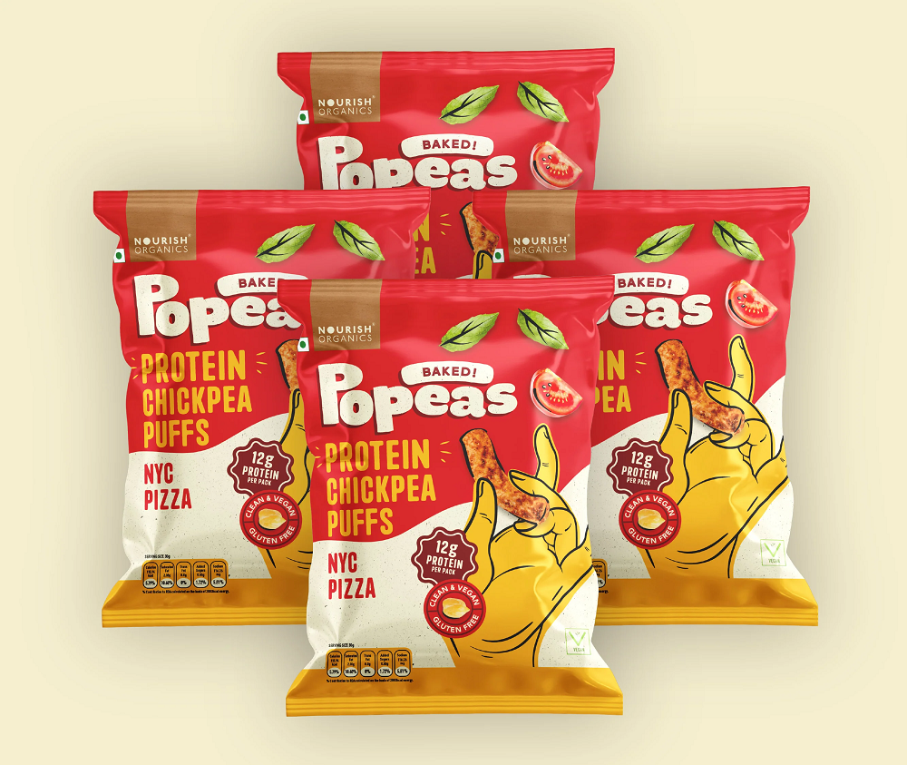 Nourish Organics NYC Pizza Protein Puffs (60 GM)