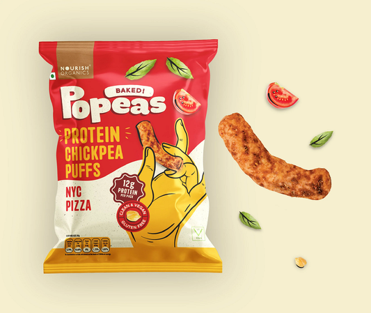 Nourish Organics NYC Pizza Protein Puffs (60 GM)