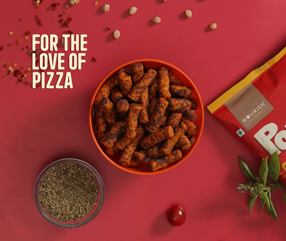 Nourish Organics NYC Pizza Protein Puffs (60 GM)
