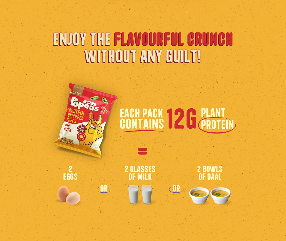 Nourish Organics NYC Pizza Protein Puffs (60 GM)