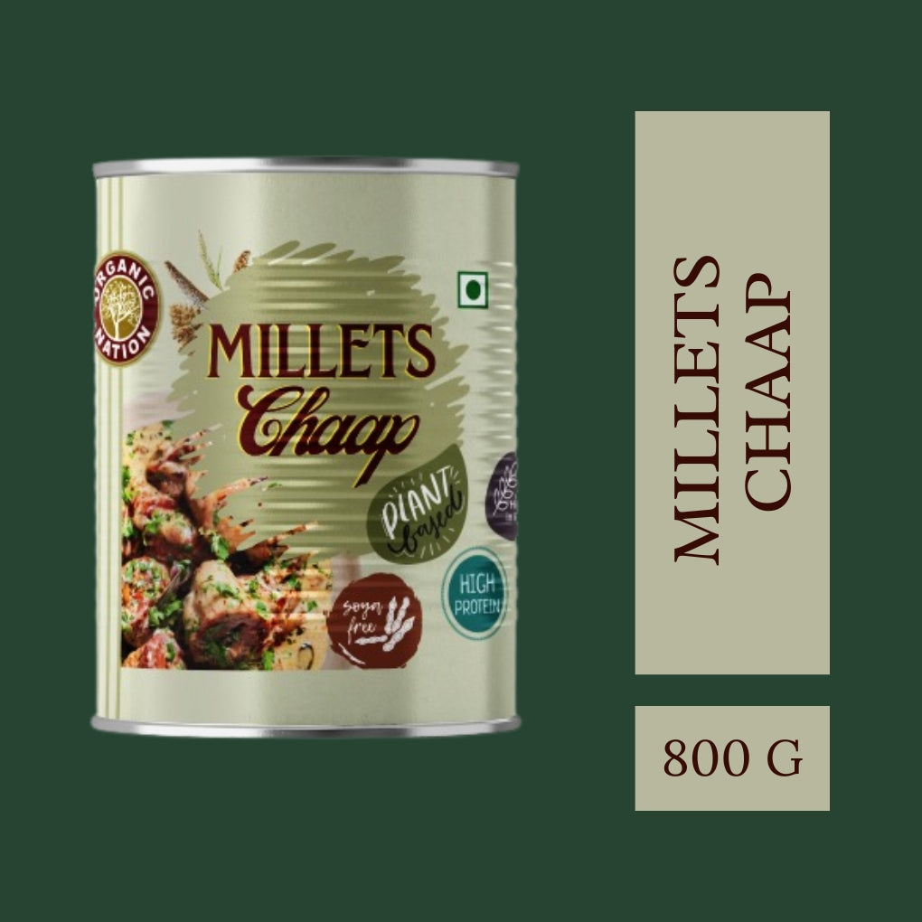 Organic Nation Millet Chaap (800 GM)