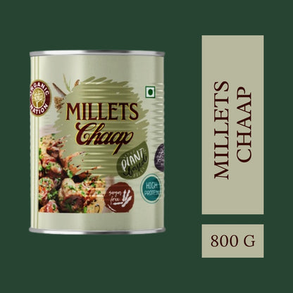 Organic Nation Millet Chaap (800 GM)