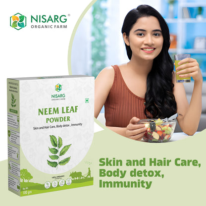 Nisarg Organic Farm Neem Leaf Powder