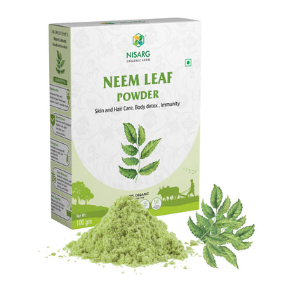 Nisarg Organic Farm Neem Leaf Powder