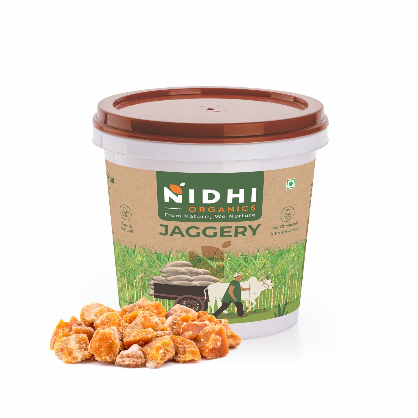 Nidhi Organics Desi Jaggery
