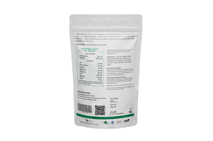 Nisarg Organic Farm Nirgundi Leaf Powder (100 GM)